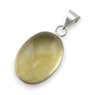 Kwarc cytrynowy zawieszka 27x19 mm nr 23