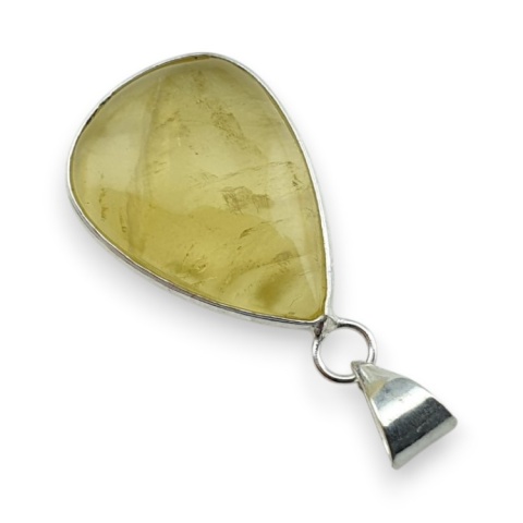Lemon quartz pendant 27x20 mm no 41