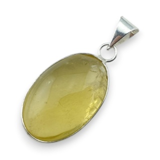 Kwarc cytrynowy zawieszka 28x19 mm nr 40