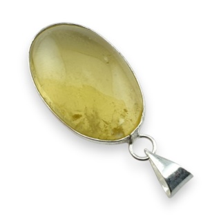 Kwarc cytrynowy zawieszka 28x19 mm nr 40