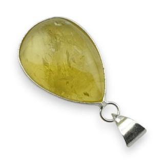 Kwarc cytrynowy zawieszka 28x20 mm nr 37