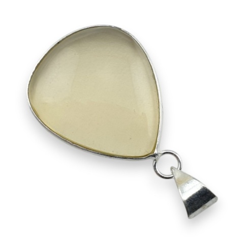 Kwarc cytrynowy zawieszka 28x25 mm nr 22