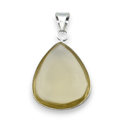 Kwarc cytrynowy zawieszka 28x25 mm nr 22