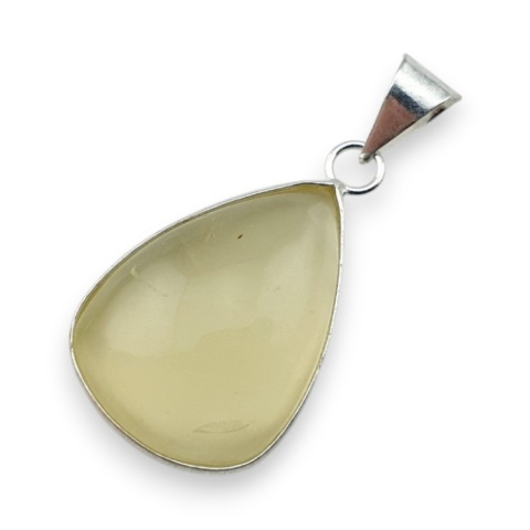 Lemon quartz pendant 29x13 mm no 21