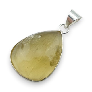 Kwarc cytrynowy zawieszka 29x22 mm nr 31