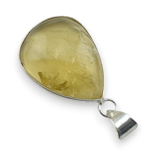 Kwarc cytrynowy zawieszka 29x22 mm nr 31