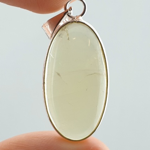 Lemon quartz pendant 30x16 mm no 35