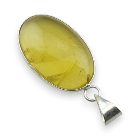 Kwarc cytrynowy zawieszka 30x20 mm nr 26