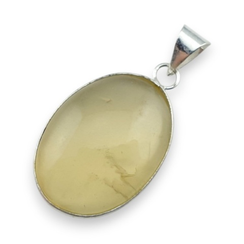 Kwarc cytrynowy zawieszka 31x23 mm nr 28