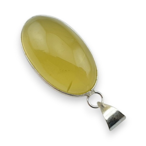 Lemon quartz pendant 32x19 mm no 32