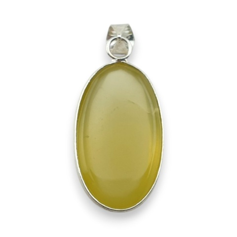 Lemon quartz pendant 32x19 mm no 32