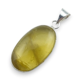 Kwarc cytrynowy zawieszka 32x19 mm nr 39