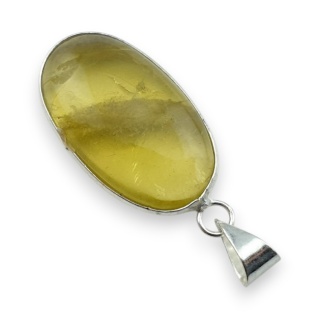 Kwarc cytrynowy zawieszka 32x19 mm nr 39
