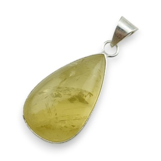 Kwarc cytrynowy zawieszka 32x19 mm nr 49