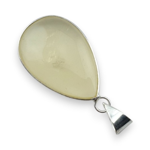 Lemon quartz pendant 32x22 mm no 34