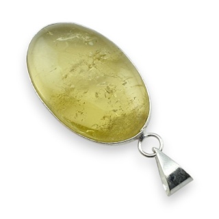 Kwarc cytrynowy zawieszka 33x22 mm nr 25