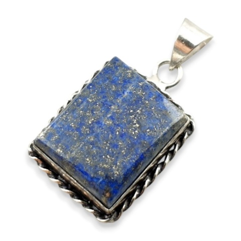 Lapis lazuli zawieszka 23x19 mm nr 278