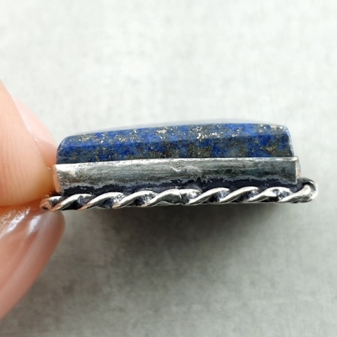 Lapis lazuli zawieszka 23x19 mm nr 278