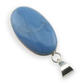 Opal niebieski zawieszka 33x19 mm nr 161