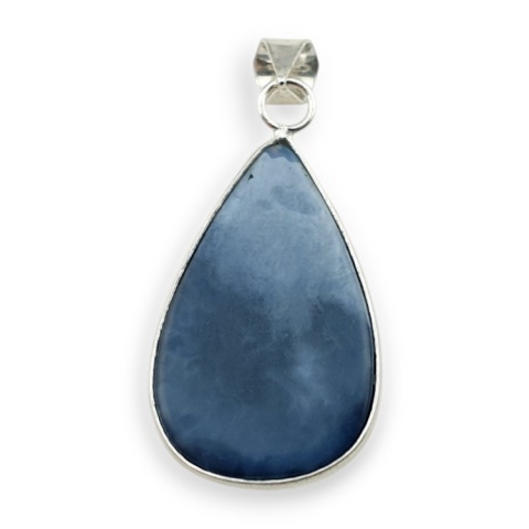 Opal niebieski zawieszka 33x21 mm nr 158