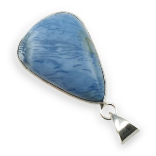 Opal niebieski zawieszka 33x23 mm nr 151