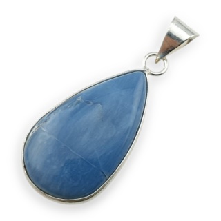 Opal niebieski zawieszka 34x19 mm nr 159