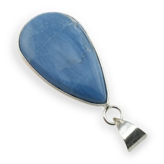 Opal niebieski zawieszka 34x19 mm nr 159