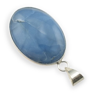 Opal niebieski zawieszka 35x24 mm nr 152