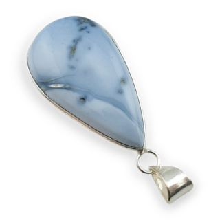 Opal niebieski zawieszka 37x21 mm nr 157