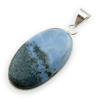 Opal niebieski zawieszka 37x22 mm nr 153