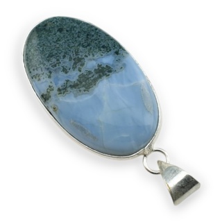 Opal niebieski zawieszka 37x22 mm nr 153