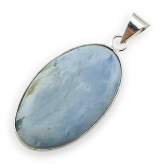 Opal niebieski zawieszka 38x24 mm nr 154