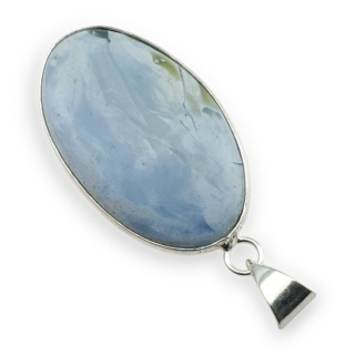 Opal niebieski zawieszka 38x24 mm nr 154