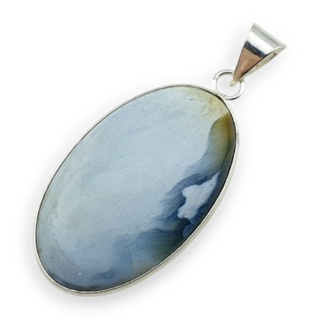 Opal niebieski zawieszka 39x24 mm nr 145