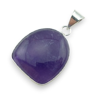 Amethyst pendant 27x25 mm no 186