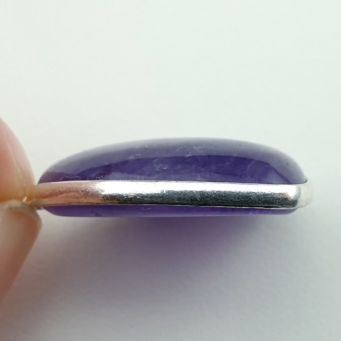 Ametyst zawieszka 27x25 mm nr 186