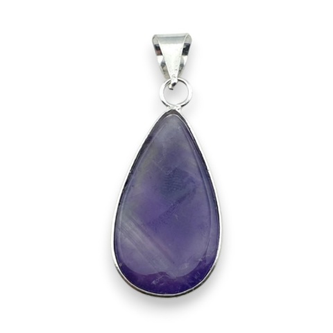 Amethyst pendant 30x17 mm no 144