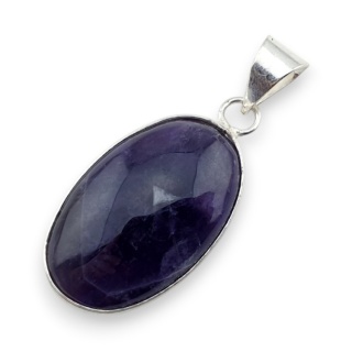 Amethyst pendant 30x19 mm no 153