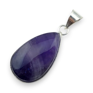 Amethyst pendant 31x19 mm no 158
