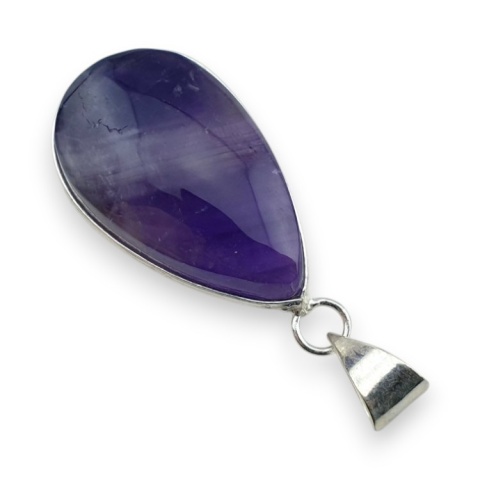 Ametyst zawieszka 31x19 mm nr 158