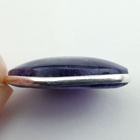 Ametyst zawieszka 31x21 mm nr 179