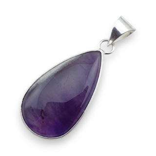 Amethyst pendant 32x19 mm no 154