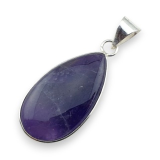 Amethyst pendant 32x19 mm no 183