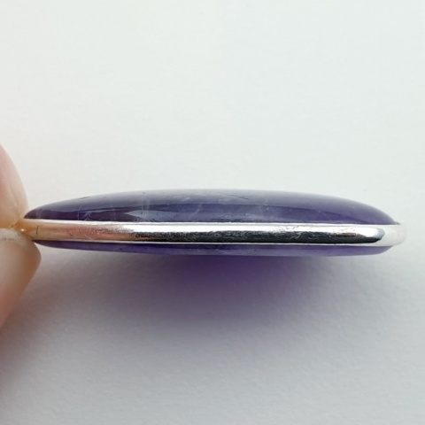 Ametyst zawieszka 32x19 mm nr 183