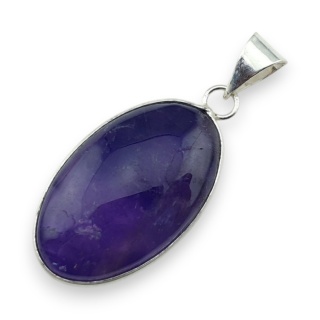 Amethyst pendant 33x20 mm no 150