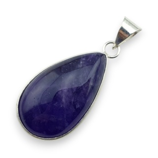 Amethyst pendant 33x20 mm no 163