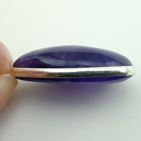 Ametyst zawieszka 33x20 mm nr 163