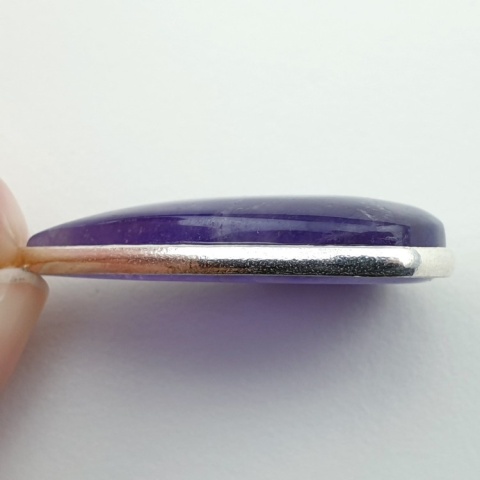 Ametyst zawieszka 33x21 mm nr 159