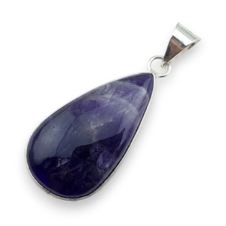 Amethyst pendant 35x20 mm no 191