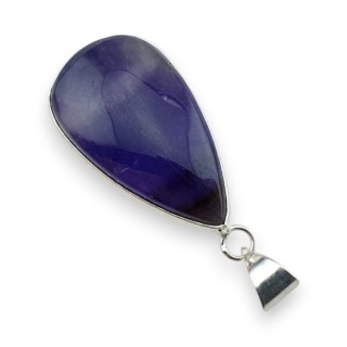 Amethyst pendant 36x21 mm no 170